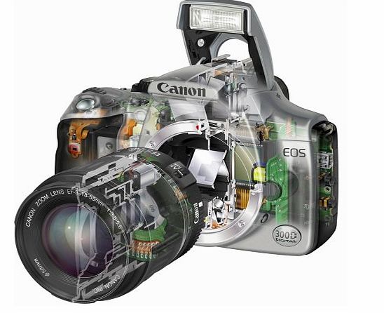 EOS 300D Digital SLR Camera [6MP] - Body Only